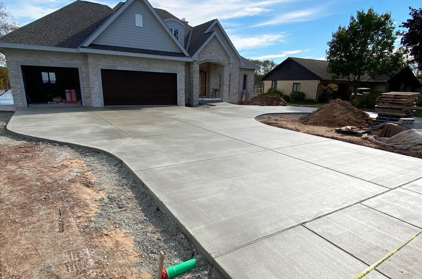 Additional Concrete Uses in a 1000 Sq Ft House